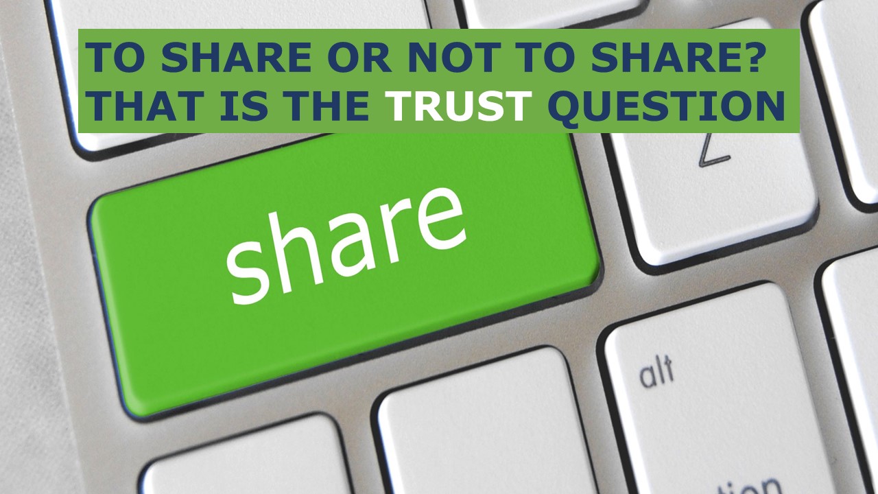 data sharing with trust banner